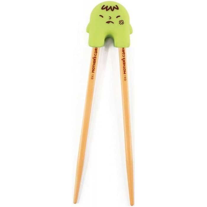 Mothers Corn Chopsticks Training Set Green Sumpit Anak Mothers Corn