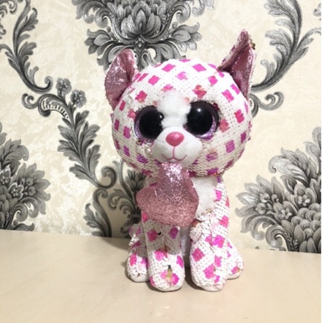 Boneka Mabel Kucing Pinky love