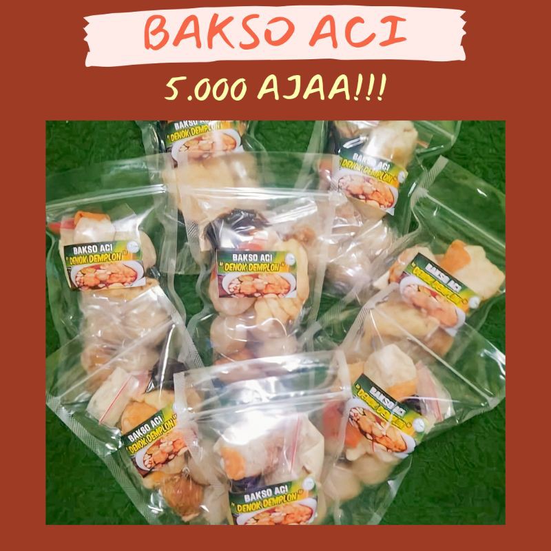 

Baso Aci Denok Demplon