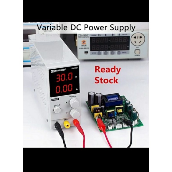 Power Supply DC Merek LONGWEI 0-30V 0-10A tipe LW-K3010D