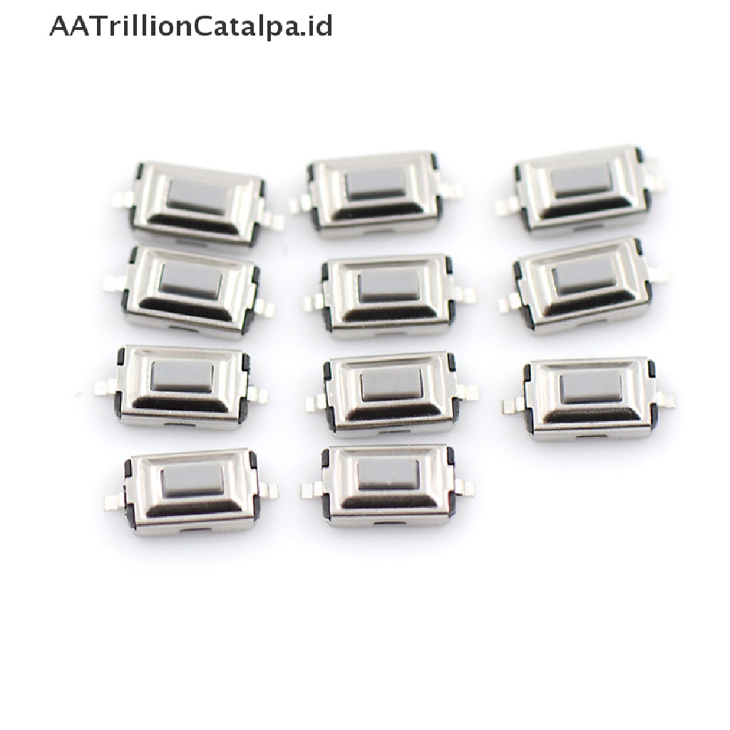 20 Pcs / set Saklar Tombol Tekan Tactile Micro Switch 2 Pin Ukuran 3x6 X 2.5mm