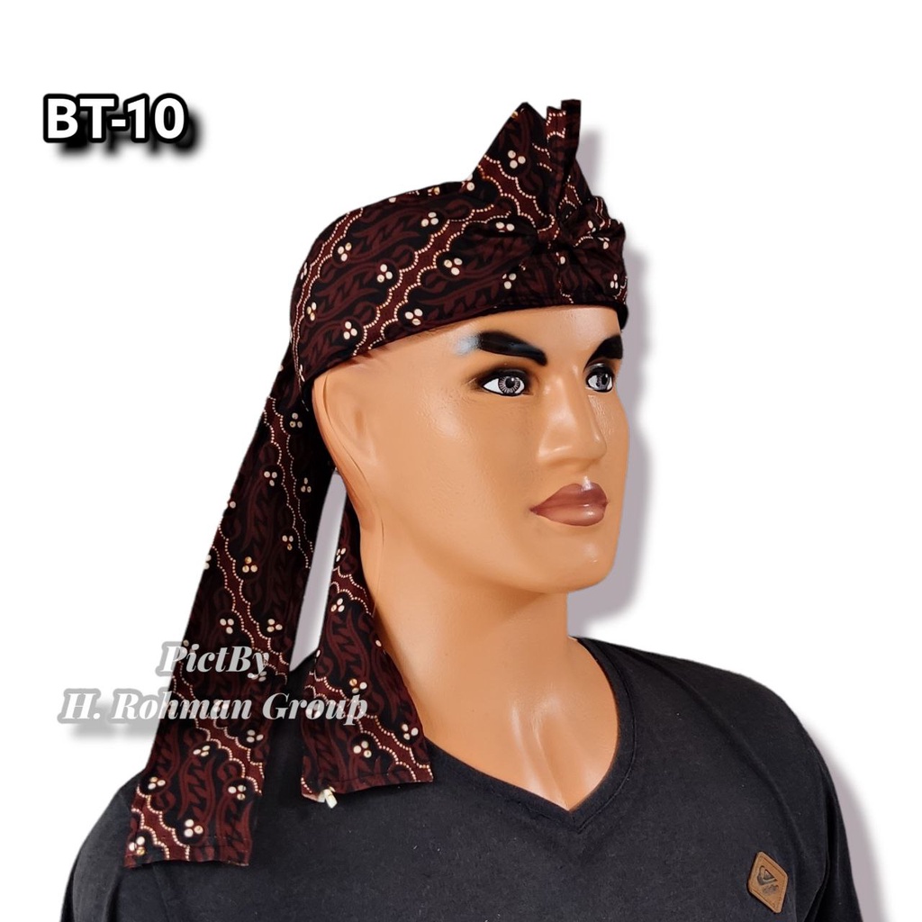 COD Aneka Blangkon bendo udeng motif batik ukuran dewasa (bebas pilih sesuai gambar)