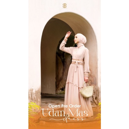 (PO Ready Juni) Udan Mas by Puan free tas anyaman pandan (DP 100rb)