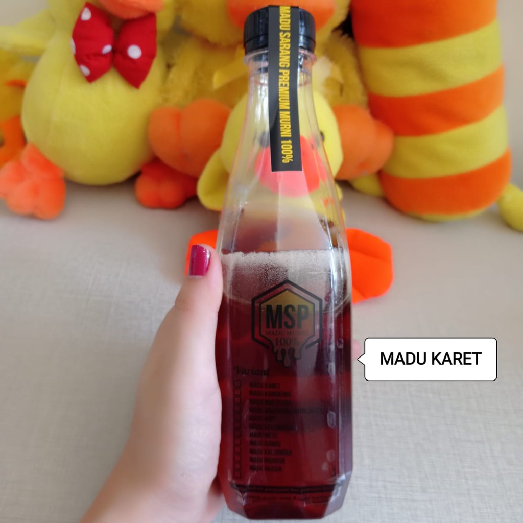 

[1000 GRAM] Madu Bunga Karet Super Murni 100%