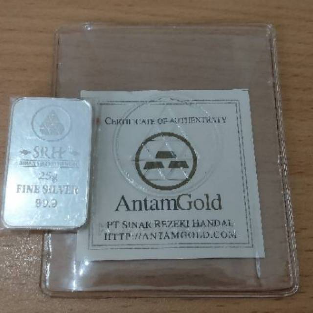 Perak SRH 25 gram FINE SILVER 99.9