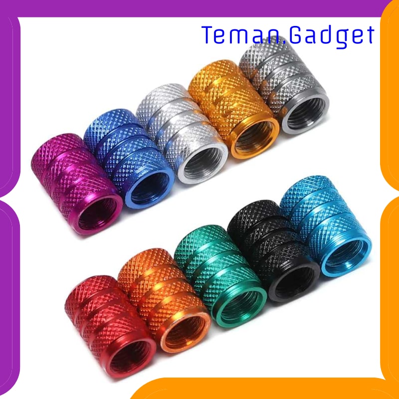 TG-IB607 EVERDAWN TUTUP PENTIL BAN SEPEDA BICYCLE VALVE CAP 4 PCS - EV4