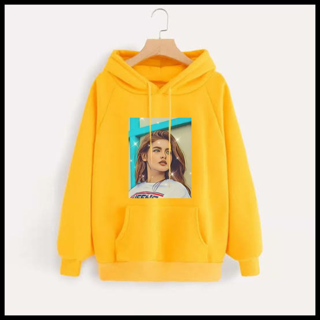 HOODIE UNISEX FSABRINA PICTURE LEECE TEBAL TERBARU,