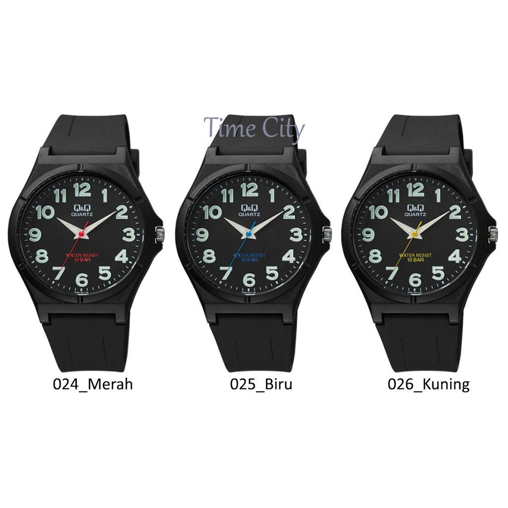 QQ Original Jam Tangan Pria VQ66J Series - Karet