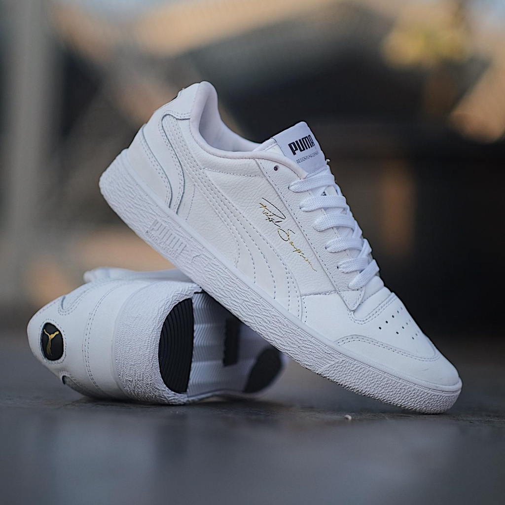 SEPATU PUMA RALPH SAMPSON LEATHER FULLWHITE