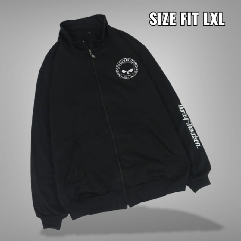 Jaket Harley Bordir premium