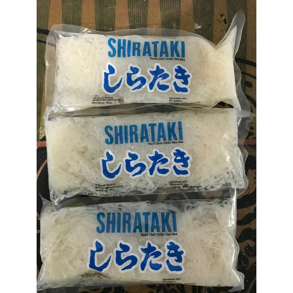 

Bihun Shirataki / Shirataki Angel Hair 200 g