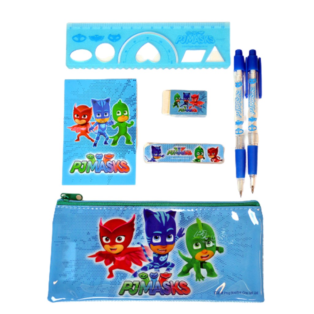 

PJ Mask Mechanical Value Pack Blue PM-XSST201 Alat tulis Set Karakter PJ Mask