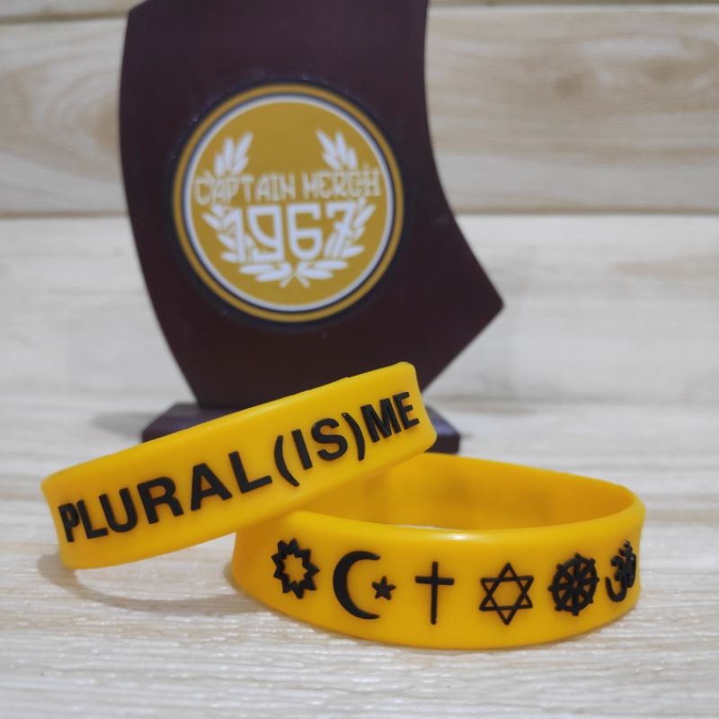 Gelang Rubber PLURAL(IS)ME plural is me