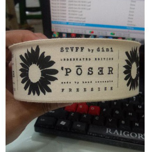 

LABEL BAJU KATUN UKURAN 3&4CM