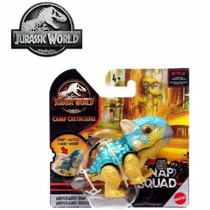 Jual Ankylosaurus Jurrasic World Snap Squad Shopee Indonesia