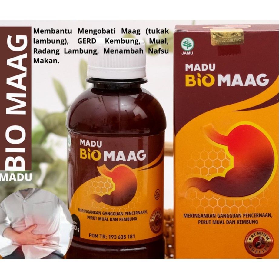 Jual Madu Biomaag Bio Maag Biomag Herbal Pakar Maag Gerd And Asam