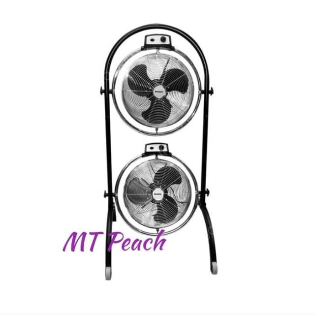 KRISBOW KIPAS ANGIN INDUSTRIAL DOUBLE FAN 16INCI 40CM