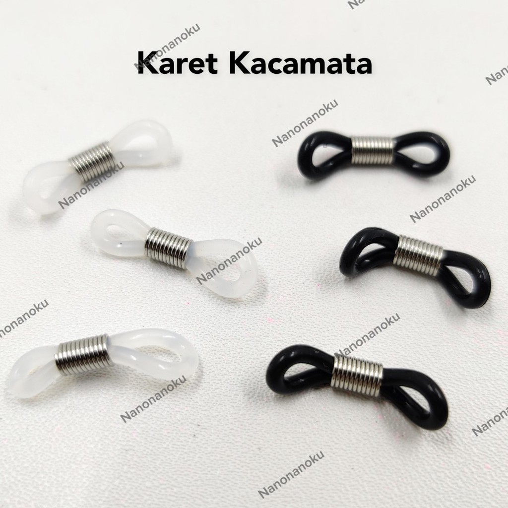 [2 pcs] Karet Kacamata / Pengait / Strap Holder