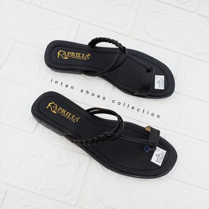 Sandal anyam LS-001/sendal kepang/sandal slip on/sandal teplek/sandal jepit wanita/sandal terbaru