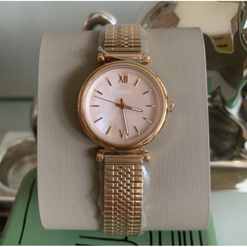 Fossil ES4697 Carlie Mini Rose Gold Tone