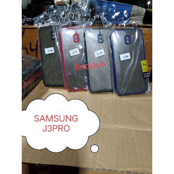 Case Aero My Choice Samsung J3 Pro Silikon Dove pelindung Camera