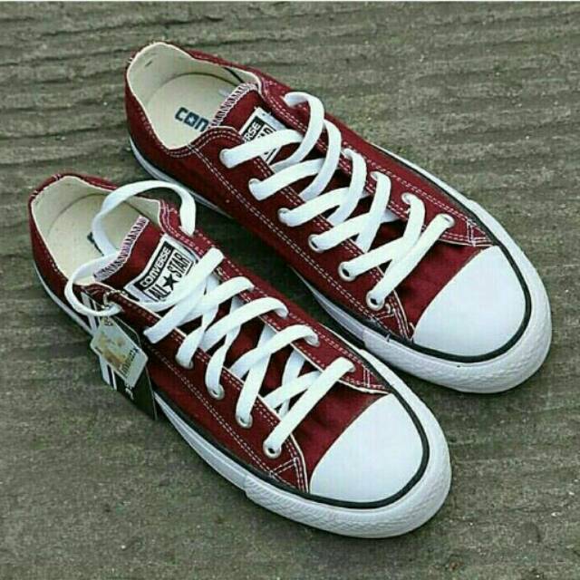 SEPATU CONVERSE MAROON PRIA&WANITA (Couple)