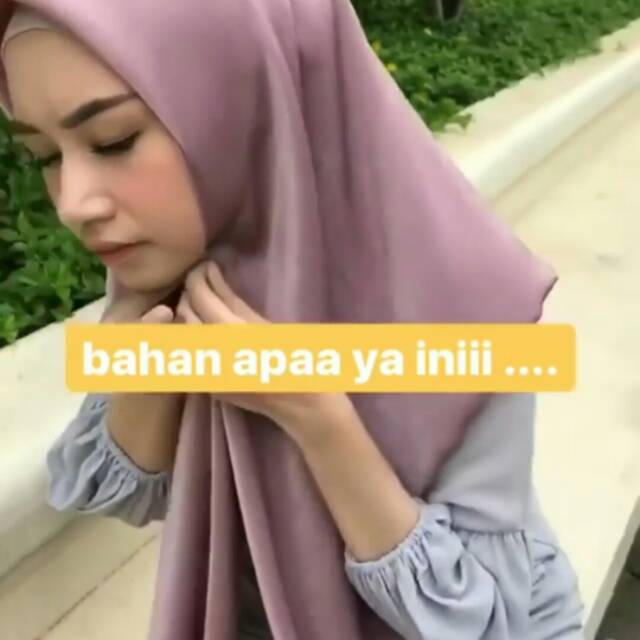 Hijab Silk Glowing Bonbon Square