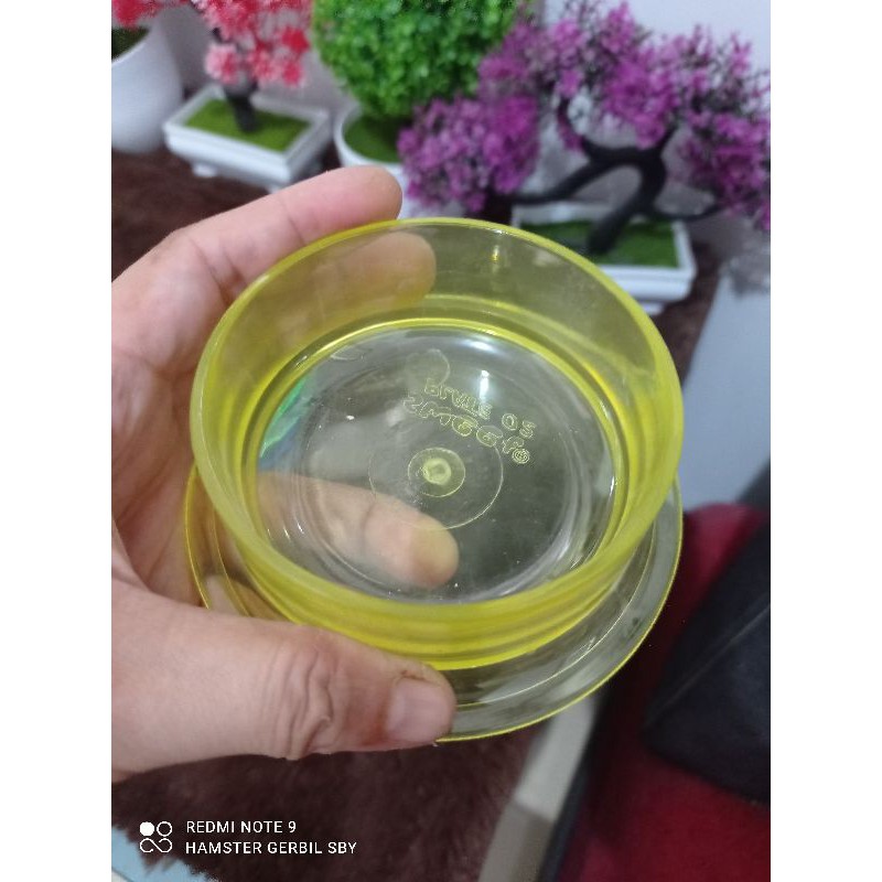 Tempat makan akrilik cocok buat hamster gerbil landak mini