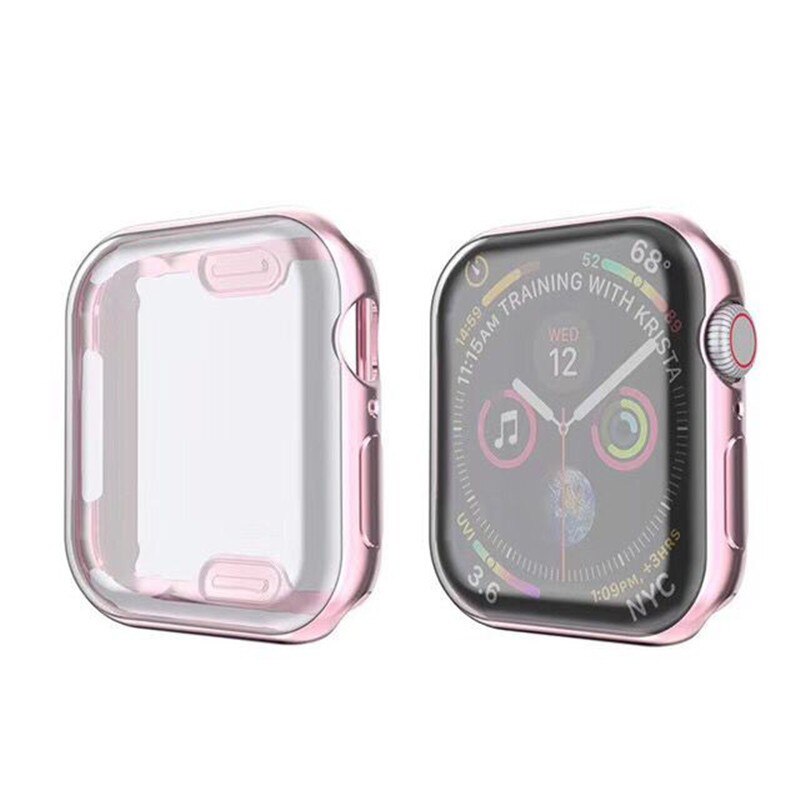 Case Pelindung Layar Bahan Tpu Untuk Apple Watch 6 Se 5 4 3 2 1 42mm 38mm 5 44mm 40mm