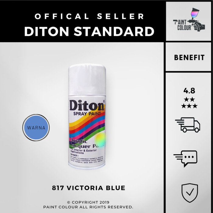 Diton 817 Victoria Blue Cat Semprot