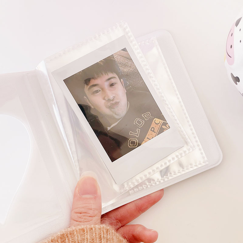 Album Foto Lomo Card Mini Bentuk Hati Kapasitas 36 Kapasitas 3 Inci Untuk Kpop