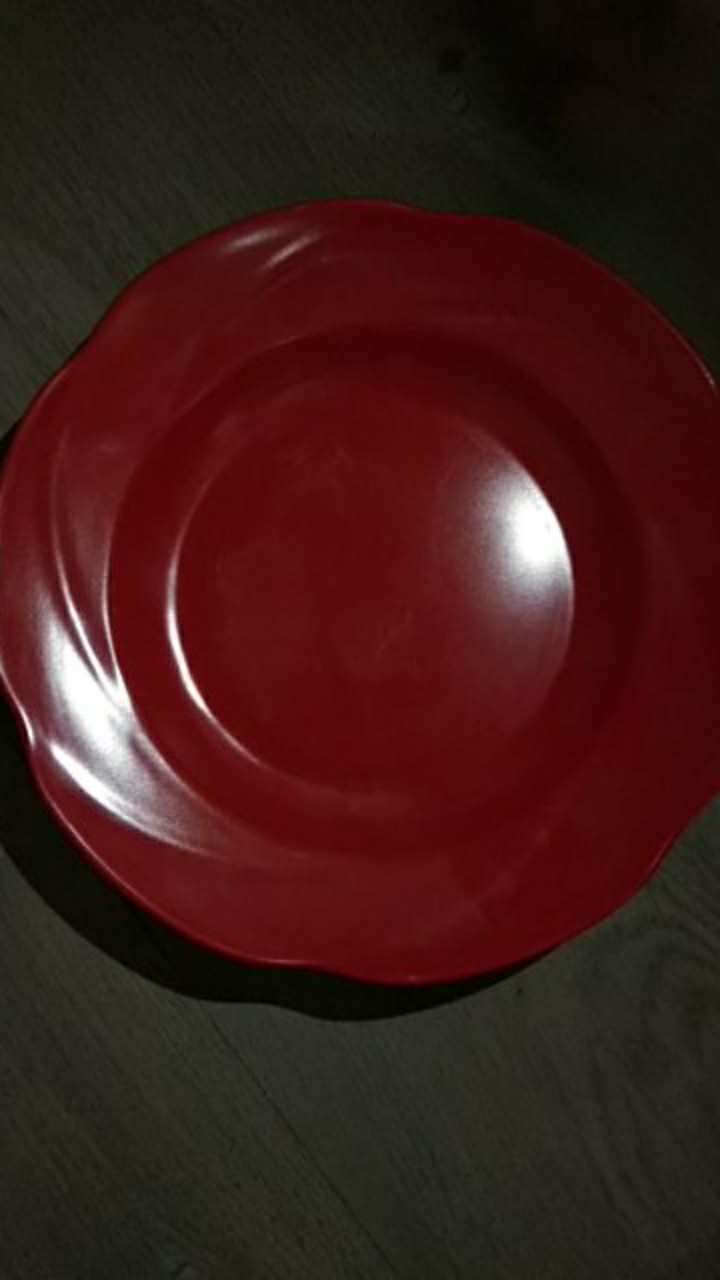 Piring Melamin Bunga Unica M6109