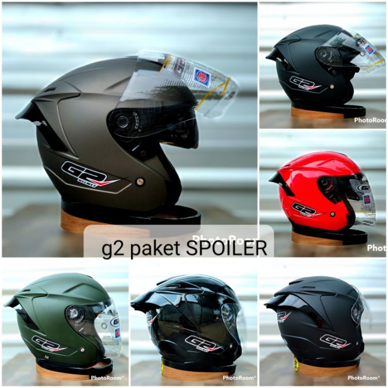 HELM semi DINAMIC G2 OPTIMAX PAKET GANTENG SPOILER-1