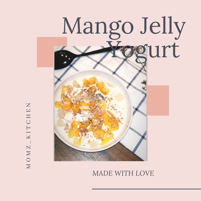 

Mango jelly yogurt
