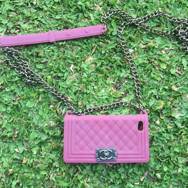 PRELOVED Sling Case Ch*nel Iphone 4/4s