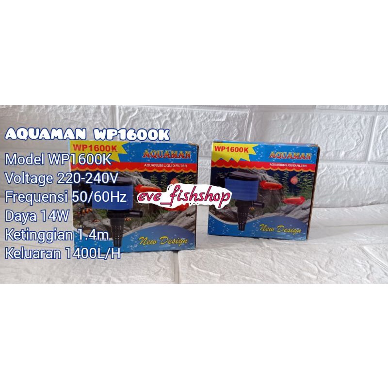 Aquaman WP 1600 K Pompa Celup Water Pump