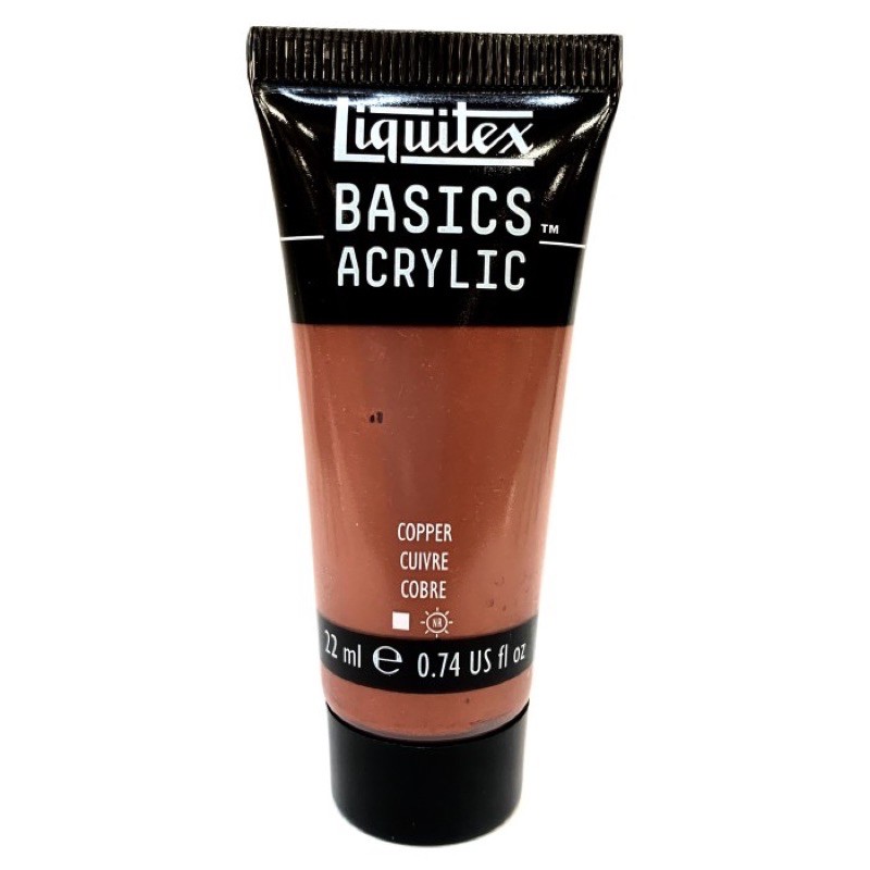 

Cat Acrylic Liquitex Basics 22ml Copper