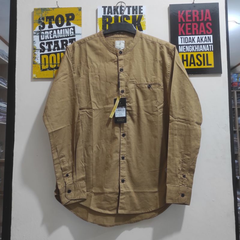 SAJUAK PREMIUM TB BAJU KEMEJA KOKO KEMKO PRIA LENGAN PANJANG KANCING FULL TWILL ORIGINAL TERBARU