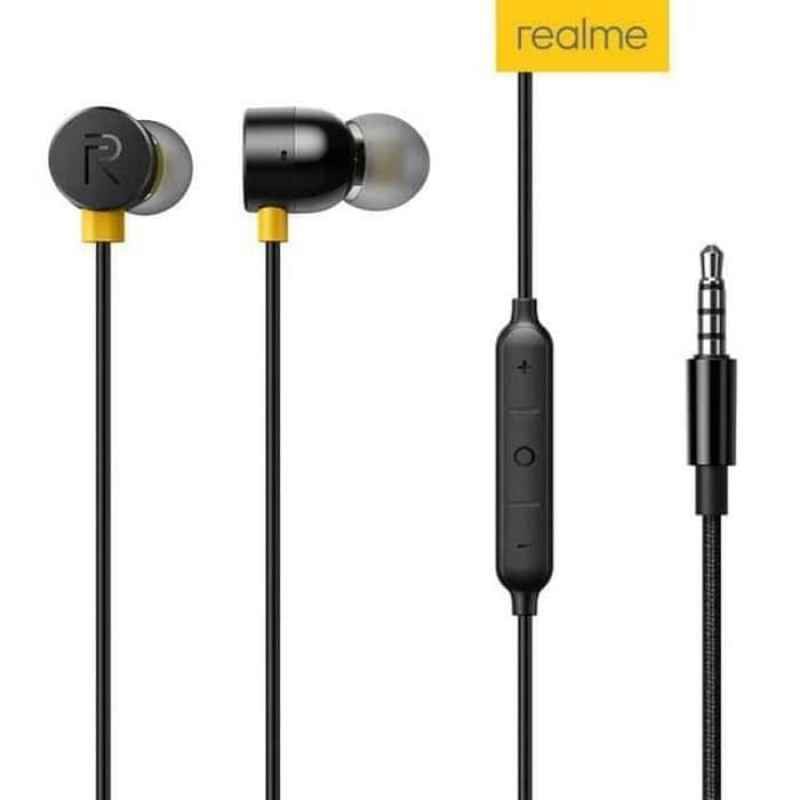 Hf Headset Buds RMA-101 in-ear Earphone Stereo Sound Extra Bass RealME