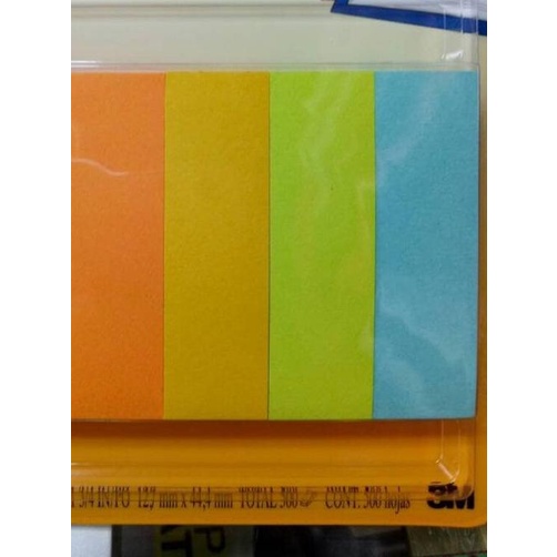 

✵ POST IT Page Marker 5 colours 3M power seal ➧