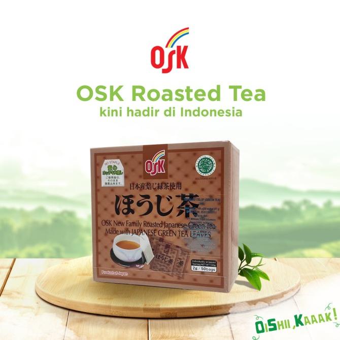 

(BISA COD) OSK Roasted Japanese Green Tea PRODUK TERBATAS Kode 1060