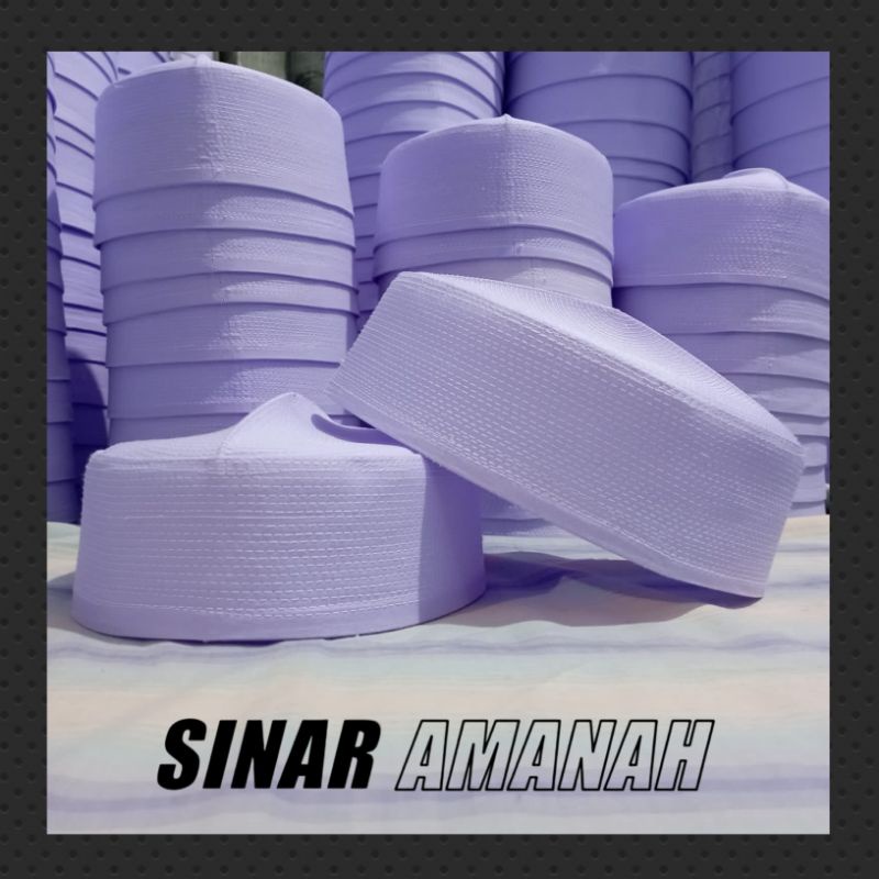 Peci Kalbut Peci Batok Putih Peci Anak Peci Dewasa Peci Haji tinggi 6