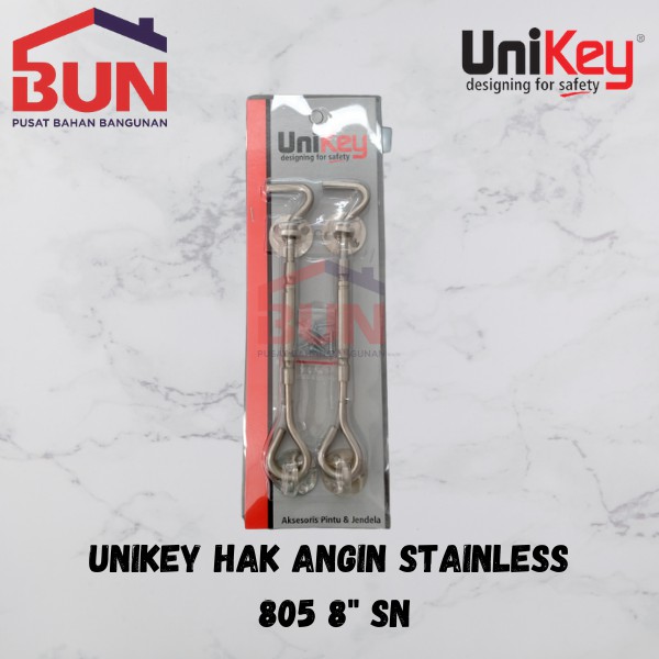 UNIKEY HAK ANGIN STAINLESS  805 8" SN