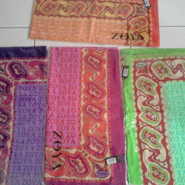 JILBAB ZOYA SEGIEMPAT MOTIF 50RB