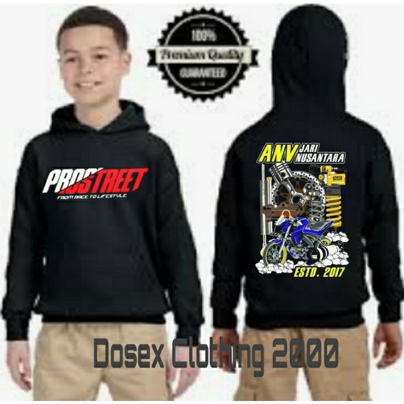 Hoodie Prostreet Vixion Jari Jari Untuk Anak Laki Usia 3_10 Tahun