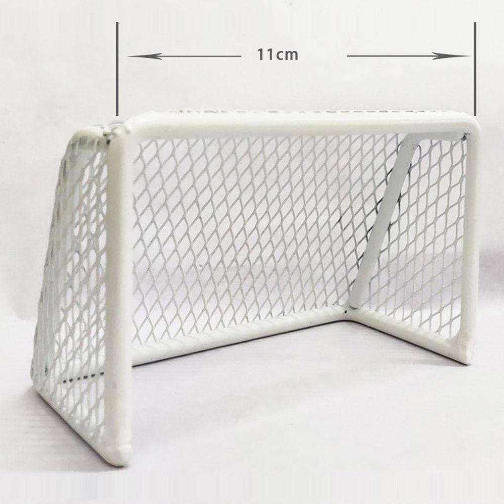 Solighter Fish Tank Landscaping Tahan Aus Frame Mainan Football Goal Bola Tenggelam Meja Sepak Bola