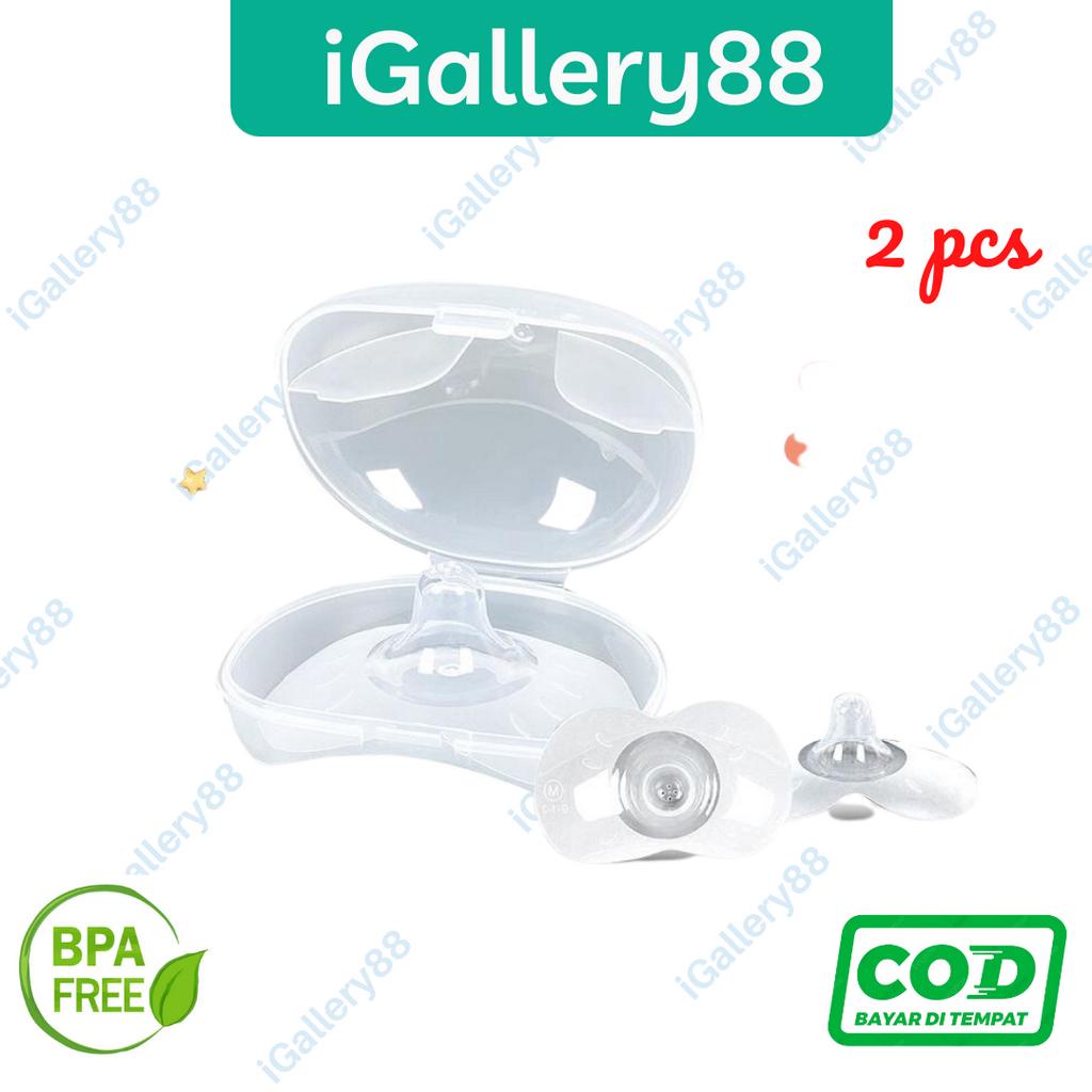 COCONI Nipple Shield 2 pcs | Pelindung Puting Bahan Silikon Menyusui