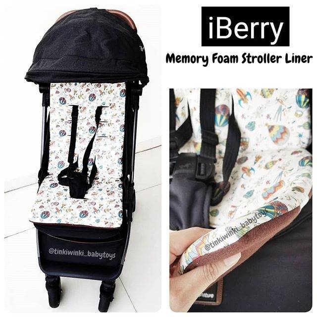 IBERRY MEMORY FOAM STROLLER LINER