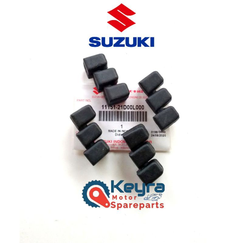KARET PEREDAM BLOK SEHER SATRIA 2TAK ASLI ORIGINAL SGP