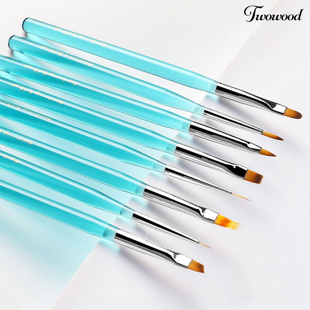 Brush Pen Liner Nail Art Dengan Gagang Fine Untuk Manicurist